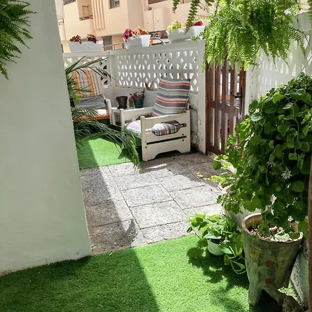 At 100 M Away From The With Enclosed Garden And Wifi Apartament El Médano